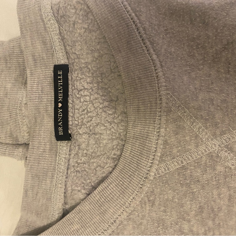 Brandy Melville grey crewneck